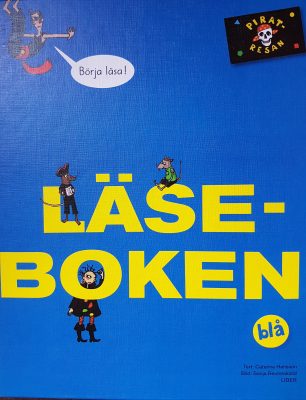 Läseboken blå, lite lättare