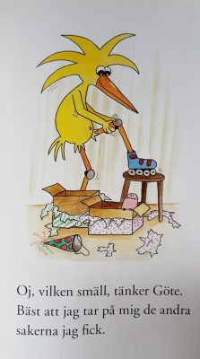 Göte åker rullor
